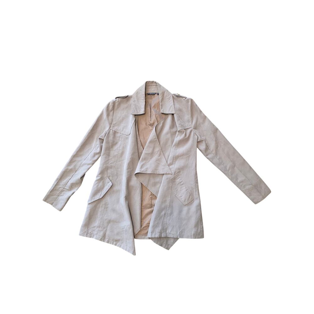 Alexander McQueen 2010 Pre-Fall Draped Trench Coat Archival